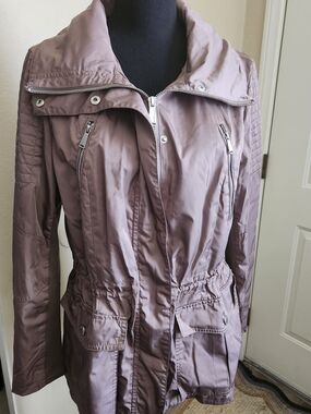 Funnel Neck Hooded Anorak Jacket